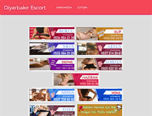 Tablet Screenshot of diyarbakirescort.com